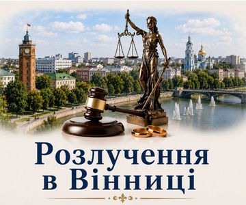 Розлучення онлайн у Вінниці