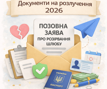 Які потрібні документи на розлучення в Україні?