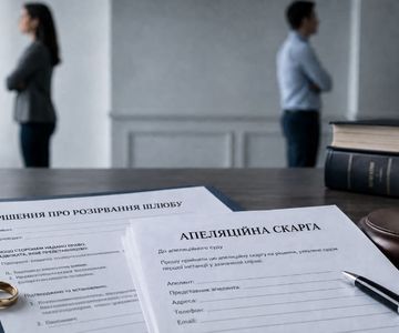 Апеляція на рішення про розлучення