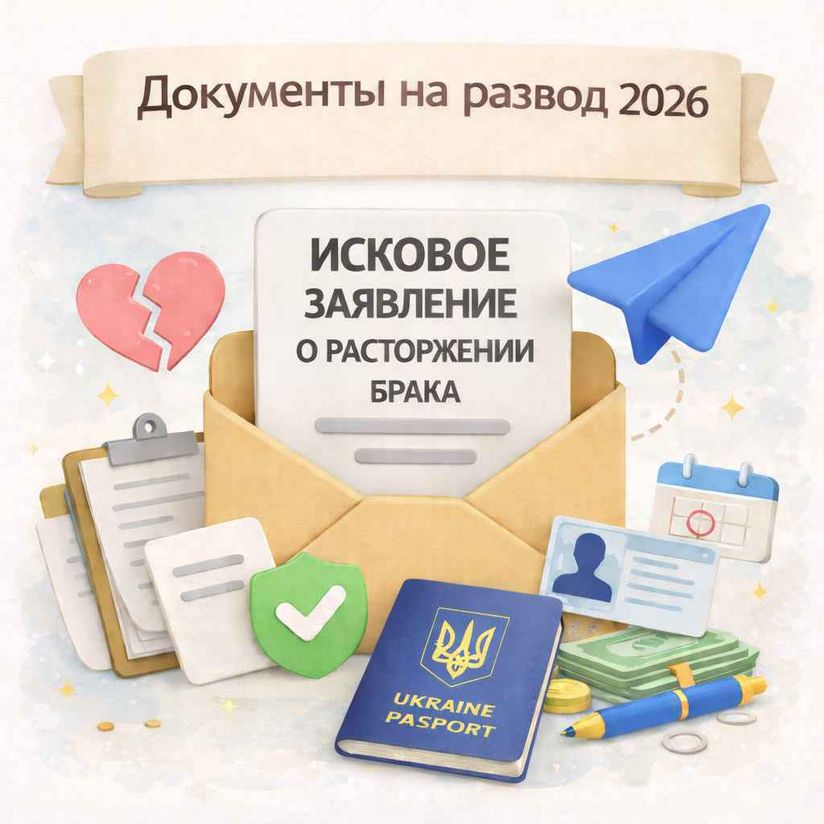 Какие нужные документы для развода в Украине?
