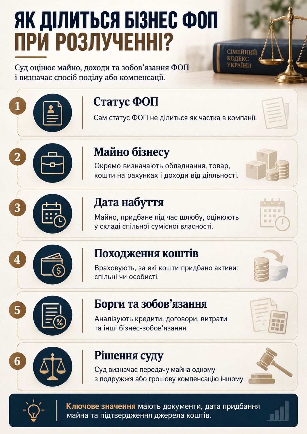Как делится бизнес ФЛП при разводе?