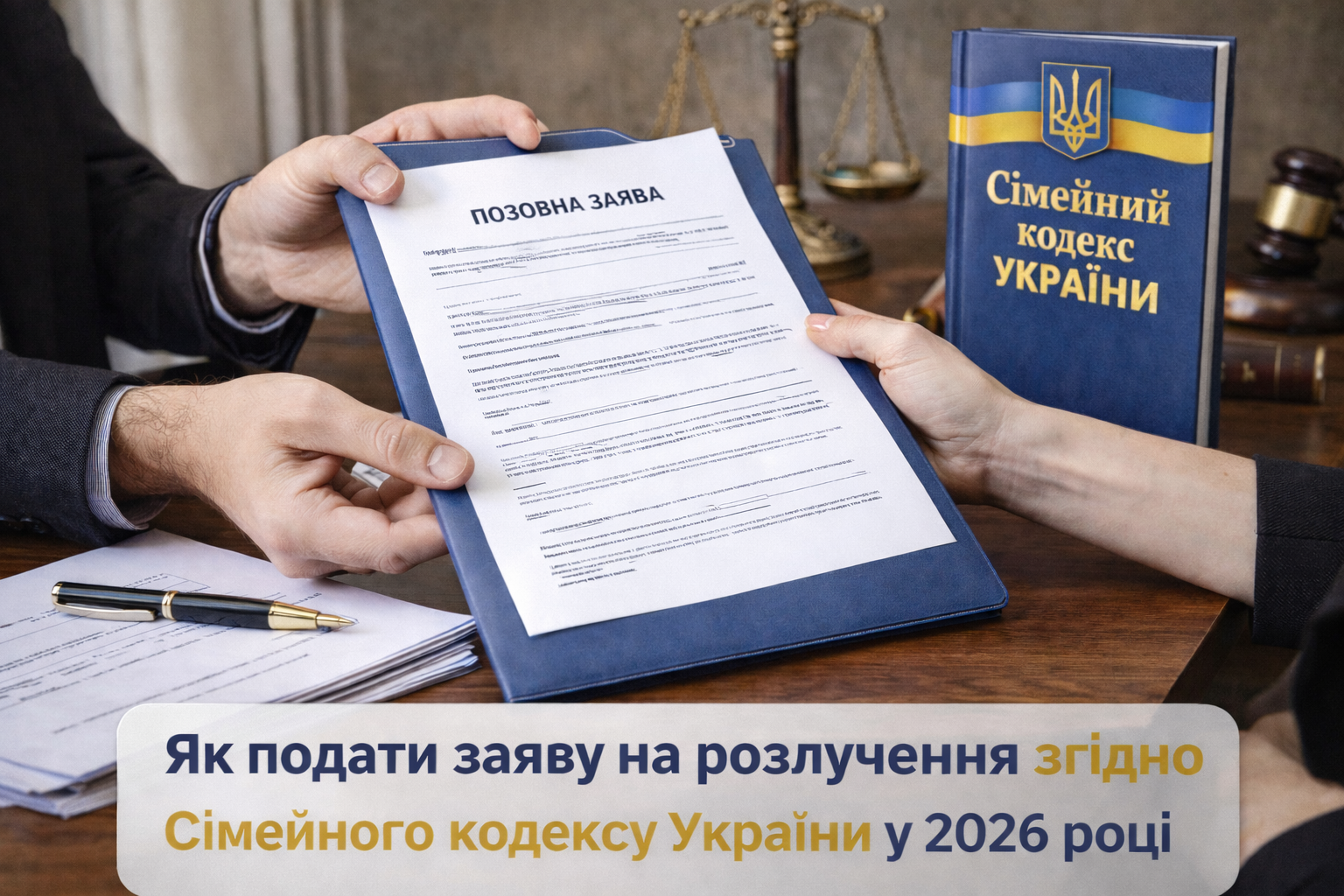 Як подати заяву на розлучення згідно Сімейного кодексу України
