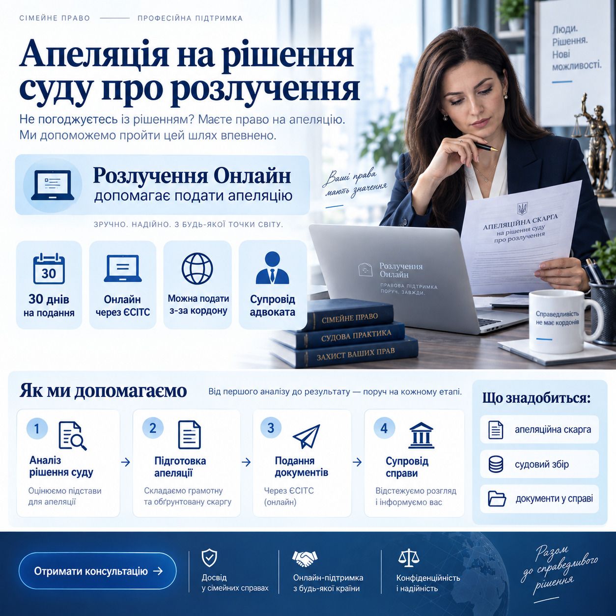 Как подать апелляционную жалобу на решение суда о разводе онлайн