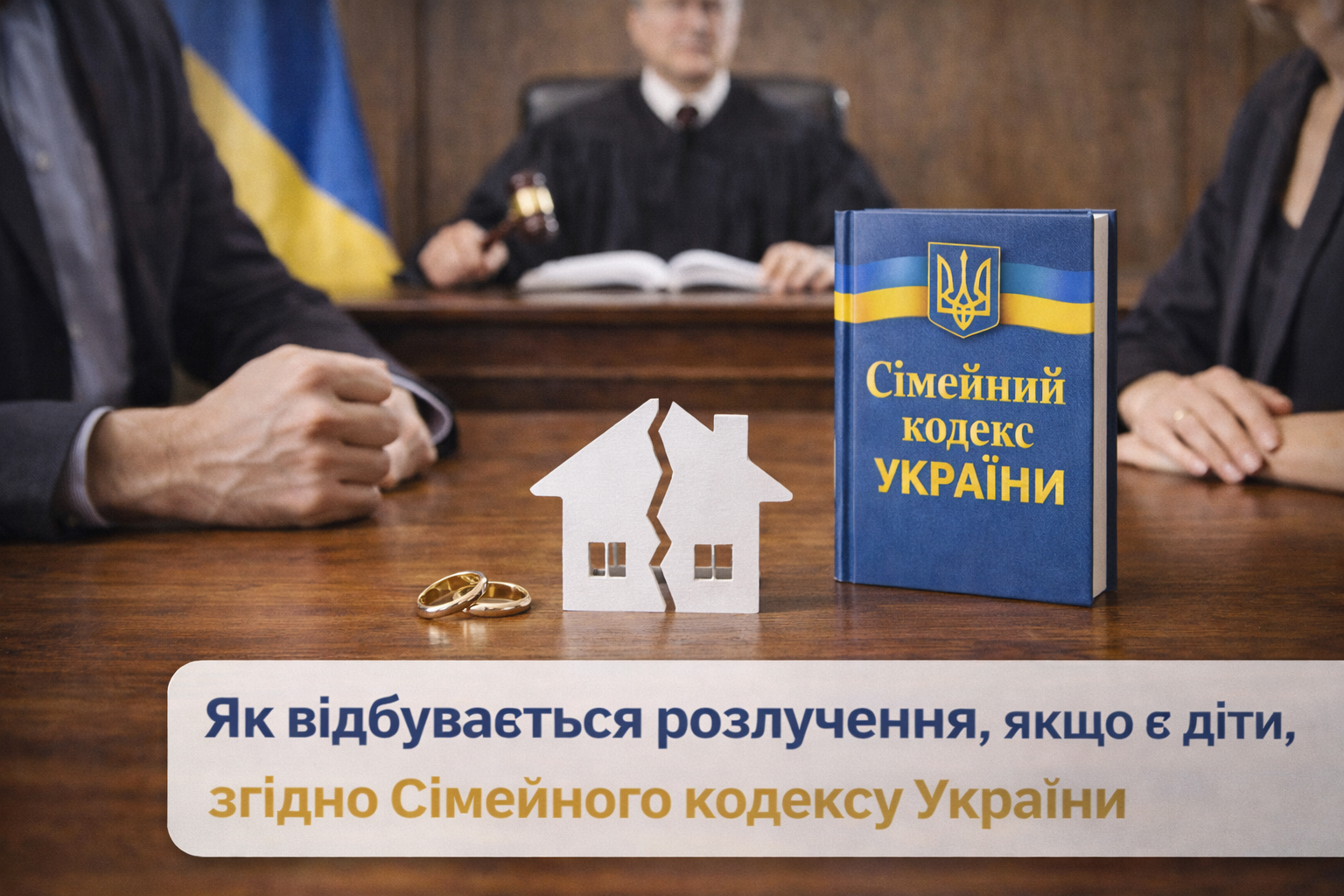 Як відбувається розлучення, якщо є діти, згідно Сімейного кодексу України