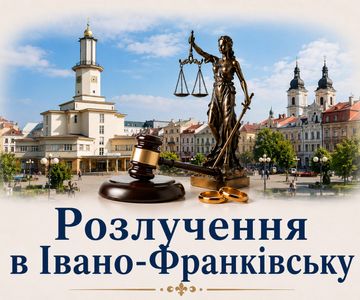 Розлучення онлайн в Івано-Франківську